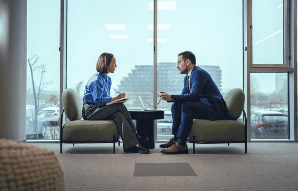 Finance Operations Professionals Having A Meeting In The Office