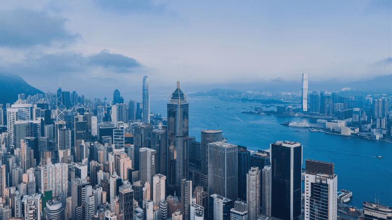 Hong Kong Viewed From The Drone With City Skyline Of Crowded Skyscrapers Asia Hedge Fund Hiring Where Is Demand Growing In 2026